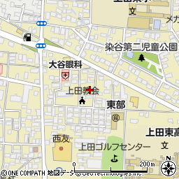 上田市民エネルギー周辺の地図