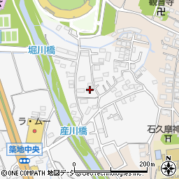 長野県上田市築地768-3周辺の地図