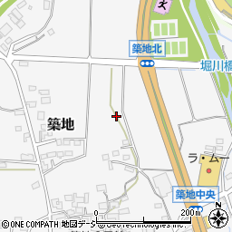 長野県上田市築地593周辺の地図