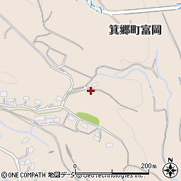 群馬県高崎市箕郷町富岡1247周辺の地図