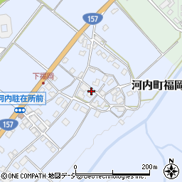 石川県白山市河内町福岡昃19周辺の地図