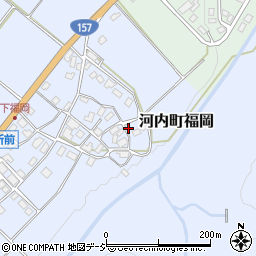 石川県白山市河内町福岡昃41周辺の地図