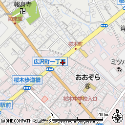 津久井金物店周辺の地図