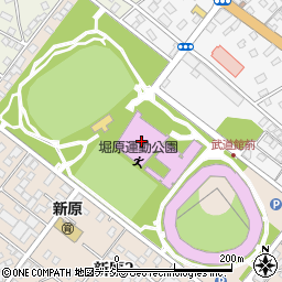 東日本技術研究所武道館周辺の地図