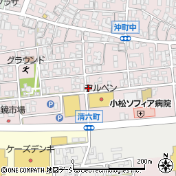 石川県小松市沖町タ周辺の地図