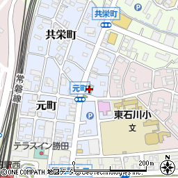 ホテルクラウンヒルズ勝田２号元町店周辺の地図