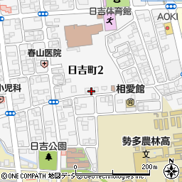 ＧＯＬＤＣＬＡＹ日吉町周辺の地図