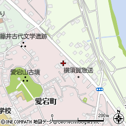 茨城県水戸市愛宕町8周辺の地図