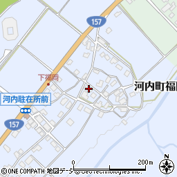 石川県白山市河内町福岡昃8周辺の地図