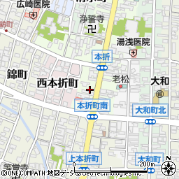 ふすま屋さんの大谷表具商店周辺の地図