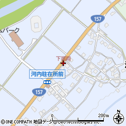 下福岡周辺の地図