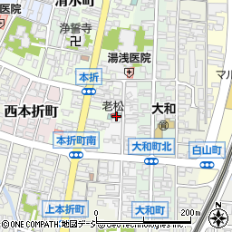 小松旅館組合周辺の地図
