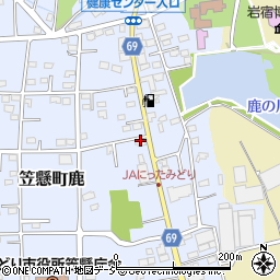 長澤畳店周辺の地図