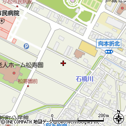 石川県小松市向本折町ニ周辺の地図