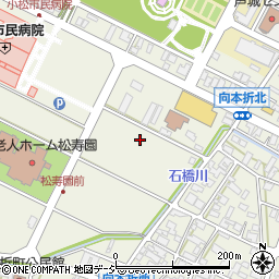 石川県小松市向本折町（ニ）周辺の地図