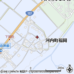 石川県白山市河内町福岡昃28周辺の地図