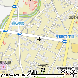菊元精肉　大町店周辺の地図