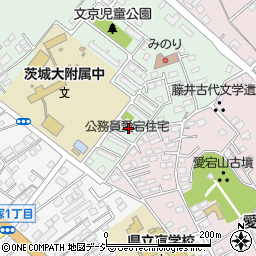 公務員愛宕住宅周辺の地図