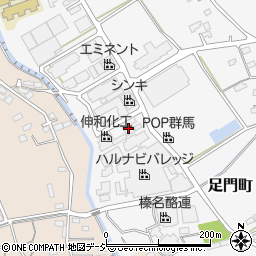 群馬県高崎市足門町39-3周辺の地図