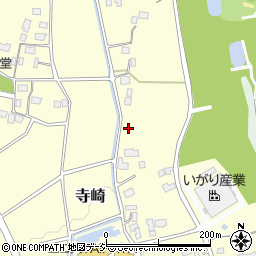 茨城県笠間市寺崎217周辺の地図