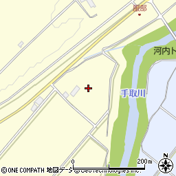 石川県白山市河合町ワ周辺の地図