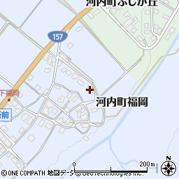 石川県白山市河内町福岡昃35周辺の地図