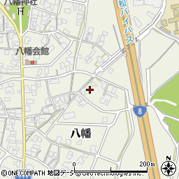石川県小松市八幡戊293周辺の地図