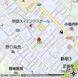 織殿神社周辺の地図