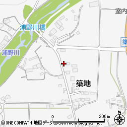 長野県上田市築地528周辺の地図