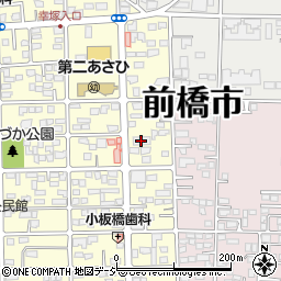 ふるさとホーム前橋三俣周辺の地図