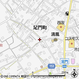 群馬県高崎市足門町862周辺の地図