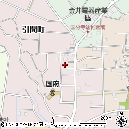 群馬県高崎市引間町296周辺の地図