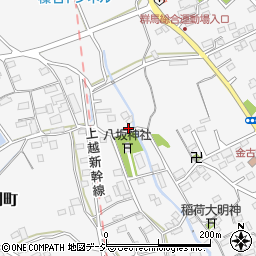 群馬県高崎市足門町乙周辺の地図