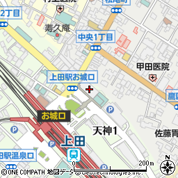 ジブラルタ生命保険株式会社　長野支社・上田営業所周辺の地図