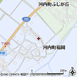 石川県白山市河内町福岡昃30周辺の地図