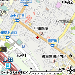 翠川時計店周辺の地図