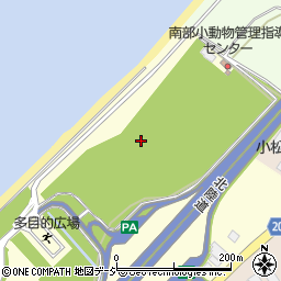 石川県小松市日末町メ周辺の地図