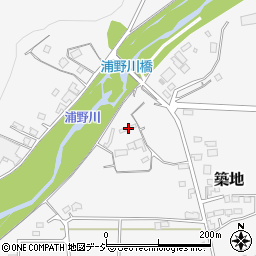 長野県上田市築地507周辺の地図