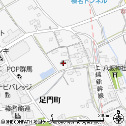 群馬県高崎市足門町406周辺の地図