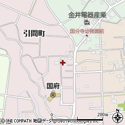 群馬県高崎市引間町295周辺の地図