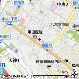 中部電力上田周辺の地図