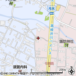 群馬県高崎市引間町721周辺の地図