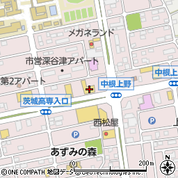 茨城日産自動車ひたちなか昭和通り店周辺の地図