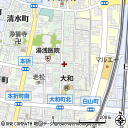 石川県小松市大和町111-1周辺の地図