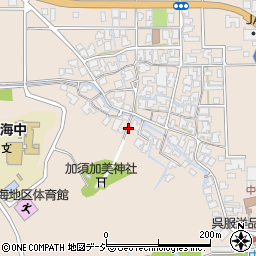 石川県小松市軽海町ワ周辺の地図