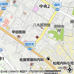 ローソン上田中央一丁目店周辺の地図