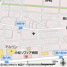 石川県小松市沖町ハ周辺の地図