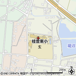 前橋市立桂萱東小学校周辺の地図