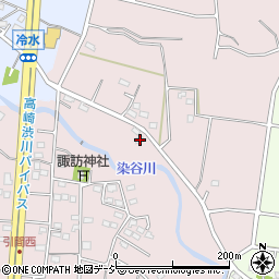 群馬県高崎市引間町673周辺の地図