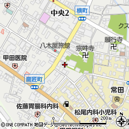しんげつ 上田市周辺の地図